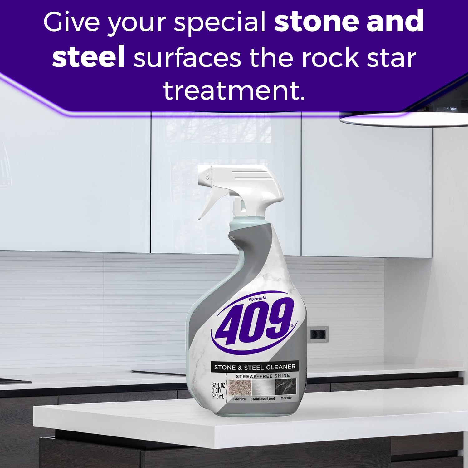 Amazon.com: Daley Mint 409 Stone and Steel Cleaners, 32oz | 2
